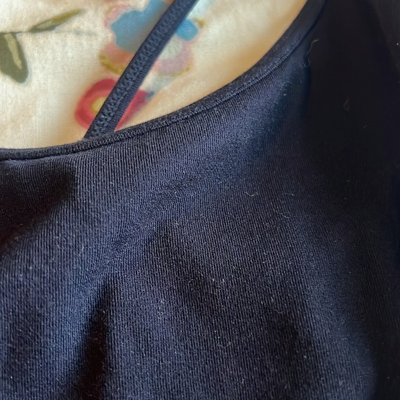 Navy slip tank dress - Picture 3 of 4